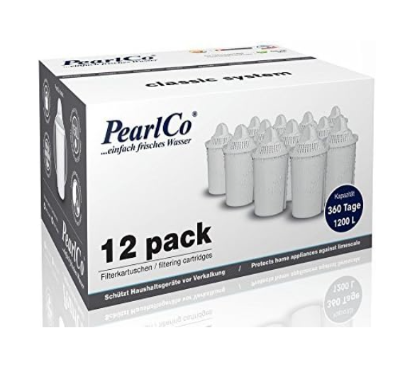 PearlCo 12 Pack Filterkartuschen