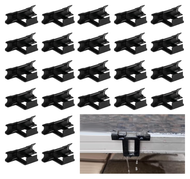 Wasserablaufclips für 30-mm-Modulrahmen