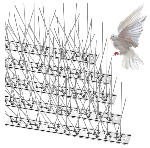 wohohoho Taubenabwehr / Vogelabwehr mit Taubenspikes